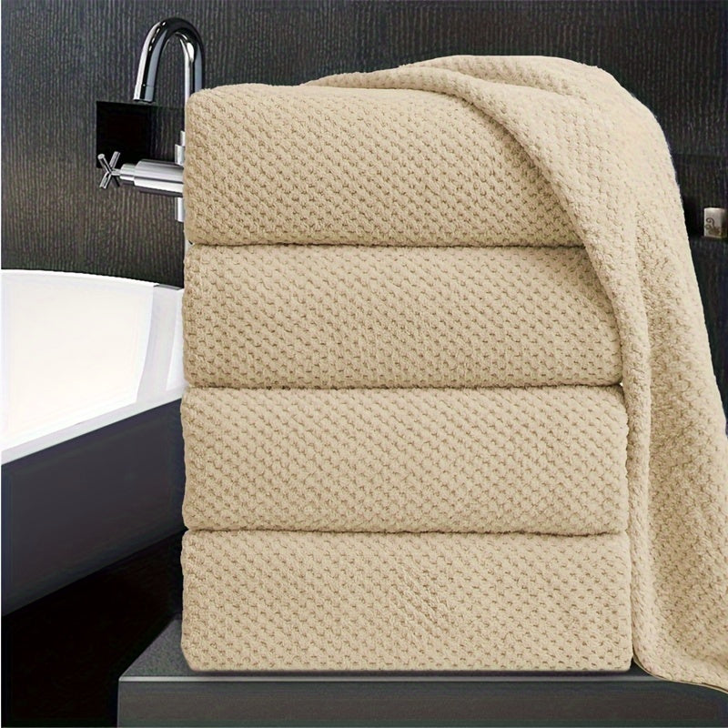 4pcs Extra Large Bath Towels Set 35 x 70 Inches, Oversized Bath Sheet Soft Highly Absorbent Quick Dry 750GSM for Bathroom Spa Gym Hotel