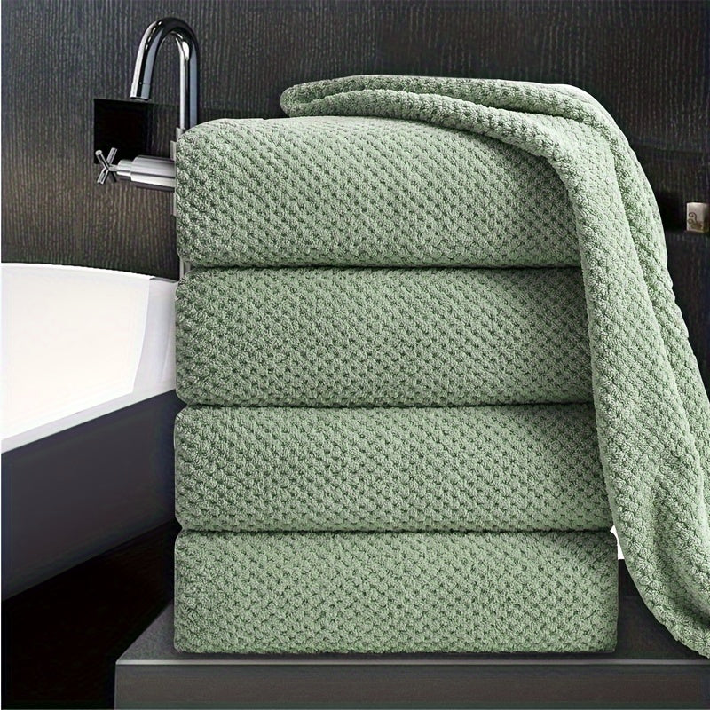 4pcs Extra Large Bath Towels Set 35 x 70 Inches, Oversized Bath Sheet Soft Highly Absorbent Quick Dry 750GSM for Bathroom Spa Gym Hotel