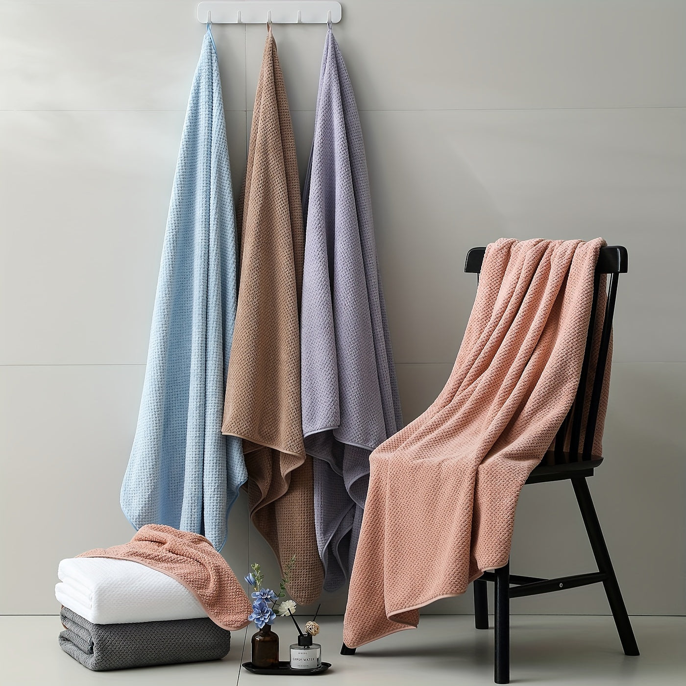 4pcs Extra Large Bath Towels Set 35 x 70 Inches, Oversized Bath Sheet Soft Highly Absorbent Quick Dry 750GSM for Bathroom Spa Gym Hotel