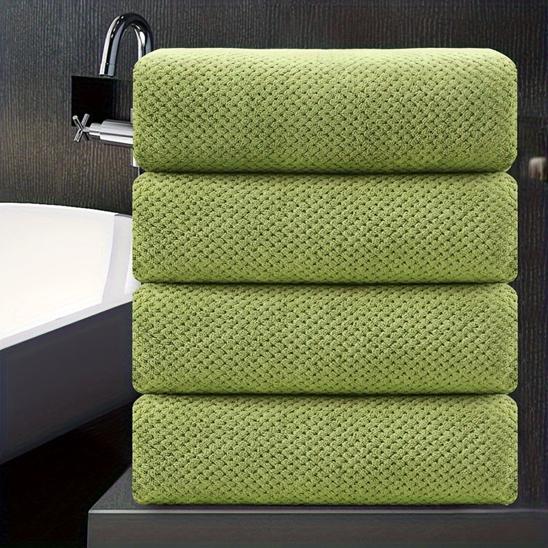 4pcs Extra Large Bath Towels Set 35 x 70 Inches, Oversized Bath Sheet Soft Highly Absorbent Quick Dry 750GSM for Bathroom Spa Gym Hotel