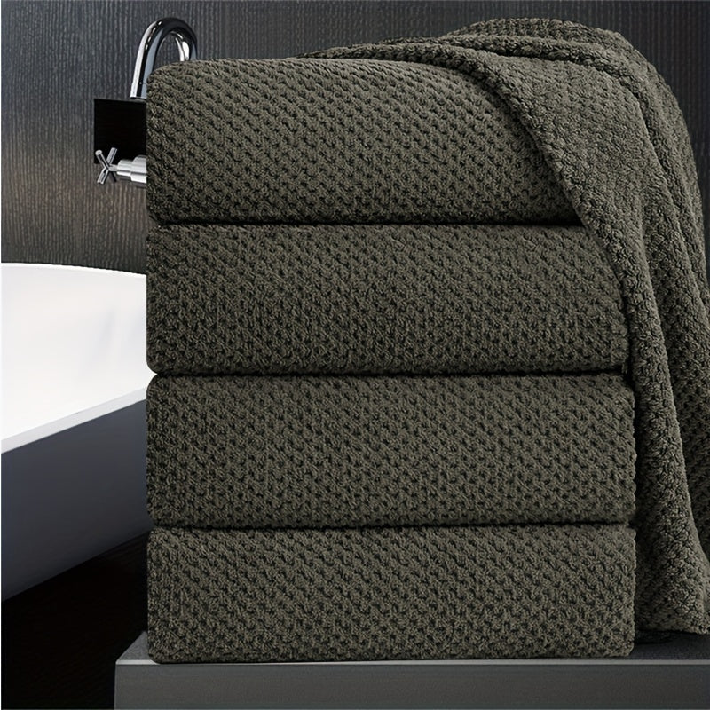 4pcs Extra Large Bath Towels Set 35 x 70 Inches, Oversized Bath Sheet Soft Highly Absorbent Quick Dry 750GSM for Bathroom Spa Gym Hotel