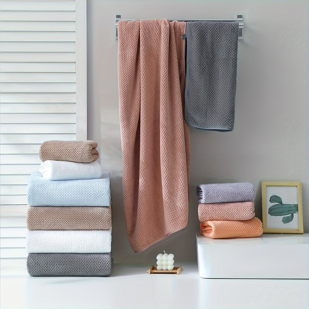 4pcs Extra Large Bath Towels Set 35 x 70 Inches, Oversized Bath Sheet Soft Highly Absorbent Quick Dry 750GSM for Bathroom Spa Gym Hotel