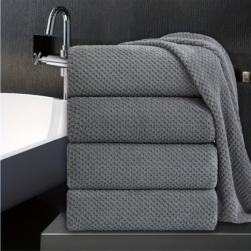 4pcs Extra Large Bath Towels Set 35 x 70 Inches, Oversized Bath Sheet Soft Highly Absorbent Quick Dry 750GSM for Bathroom Spa Gym Hotel