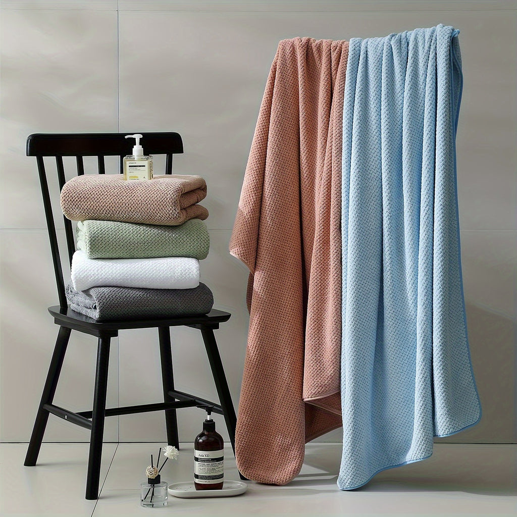 4pcs Extra Large Bath Towels Set 35 x 70 Inches, Oversized Bath Sheet Soft Highly Absorbent Quick Dry 750GSM for Bathroom Spa Gym Hotel