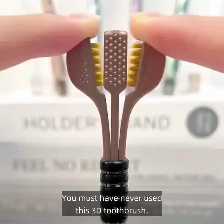 1\u002F4-Pack Manual Toothbrushes, Deep Clean, Triple Layer Wrapped, Ultrafine Fiber Bristles, Oral Care, Personal Hygiene, Home Health Supplies