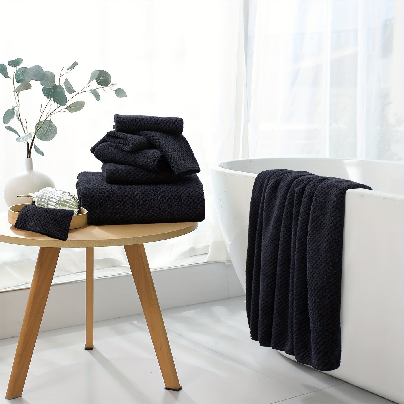 4pcs Extra Large Bath Towels Set 35 x 70 Inches, Oversized Bath Sheet Soft Highly Absorbent Quick Dry 750GSM for Bathroom Spa Gym Hotel