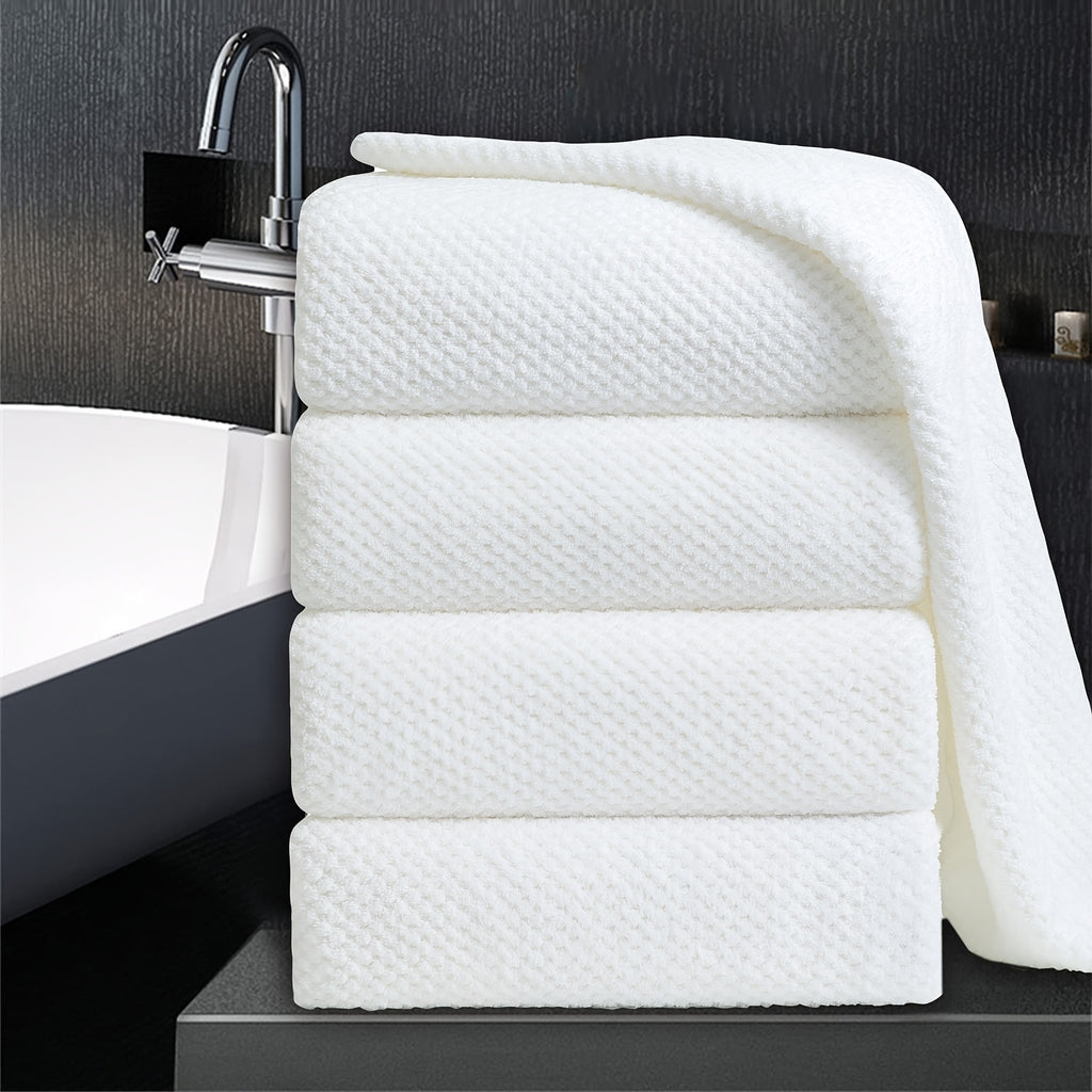 4pcs Extra Large Bath Towels Set 35 x 70 Inches, Oversized Bath Sheet Soft Highly Absorbent Quick Dry 750GSM for Bathroom Spa Gym Hotel