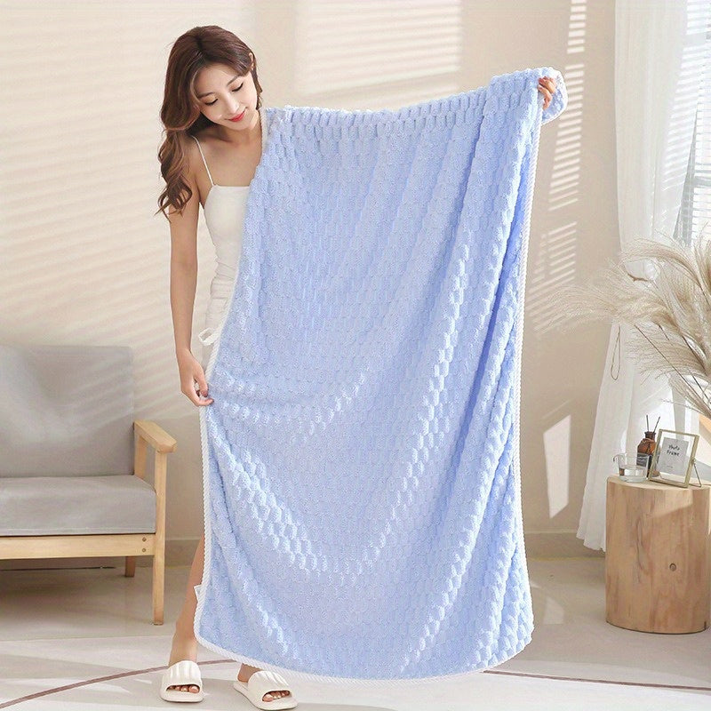 Extra Large Microfiber Bath Towel, Highly Absorbent And Soft, Perfect for Summer Travel. Quick-Drying Towel Suitable for Everyday Use, Spa Visits, Gym Sessions, And Travel