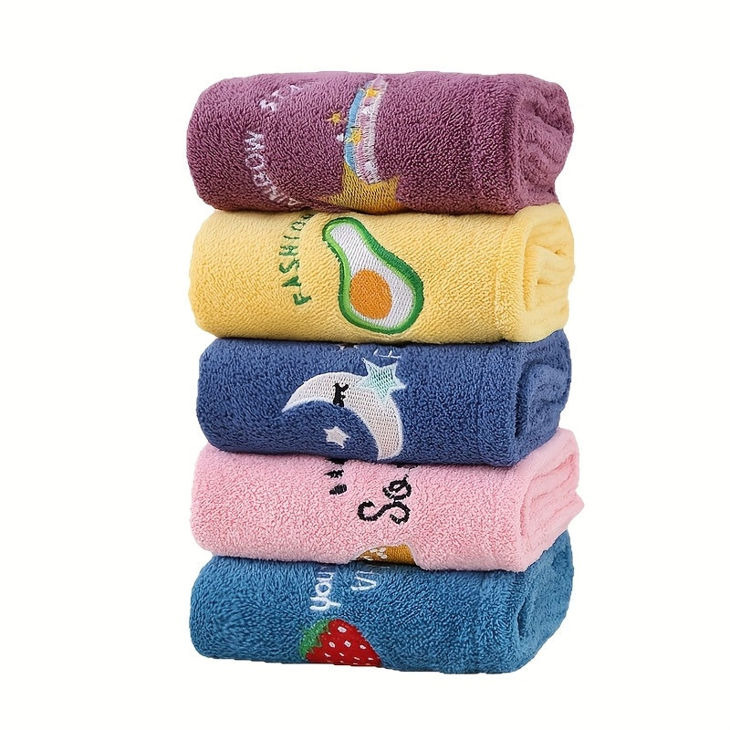 & Quick-Dry Microfiber Towel Suitable for Dry Wet Hair - Soft Coral Fleece Shower Cap with Stars & Rainbow Embellishment, Absorbent Hair Towel for Curly\u002FNormal Hair Types