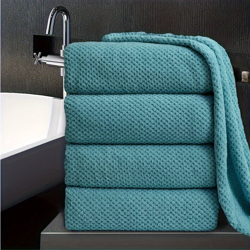 4pcs Extra Large Bath Towels Set 35 x 70 Inches, Oversized Bath Sheet Soft Highly Absorbent Quick Dry 750GSM for Bathroom Spa Gym Hotel