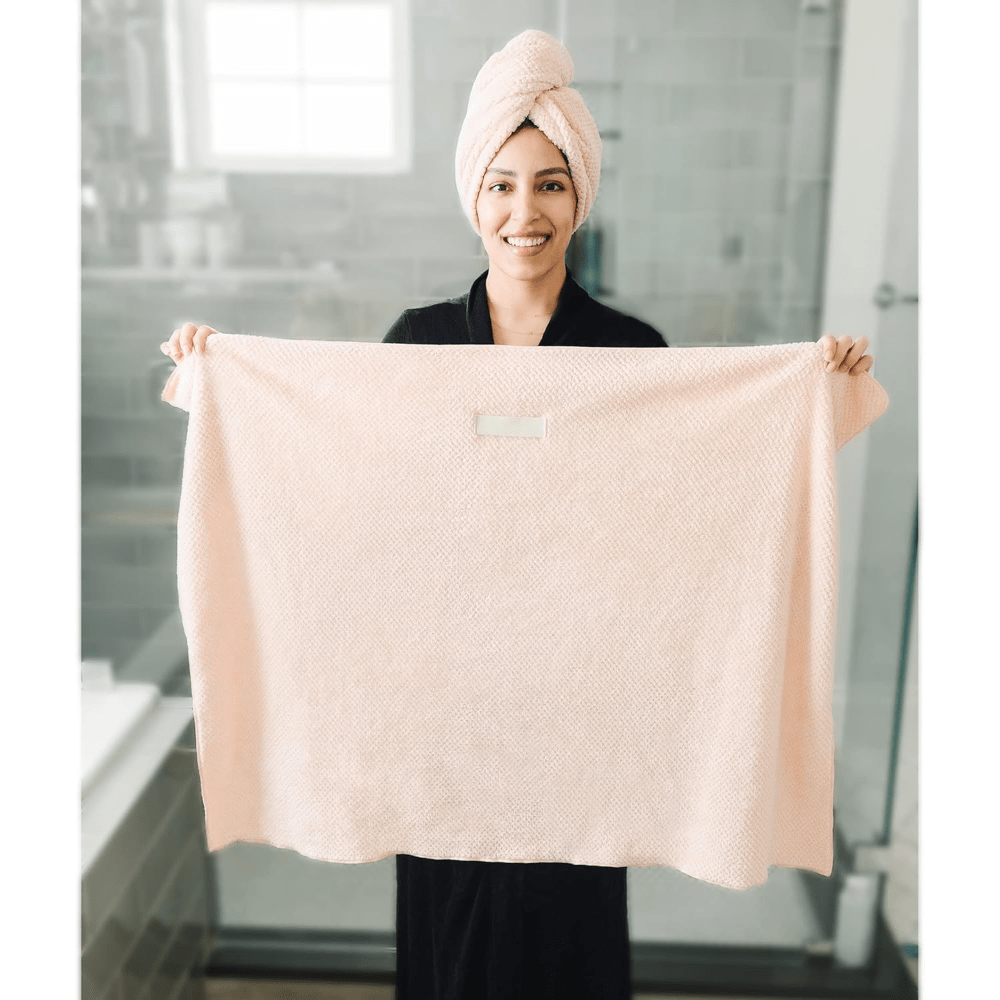 Large Microfiber Hair Towel Wrap for Women, Super Absorbent Quick Dry Anti-Frizz Turban, for Curly Long Short Wet Hair, 1\u002F2 Pack, 27.5\